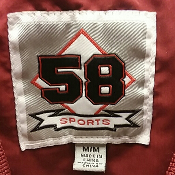 Authentic Arkansas Razorback jacket with side zip - Picture 3 of 8